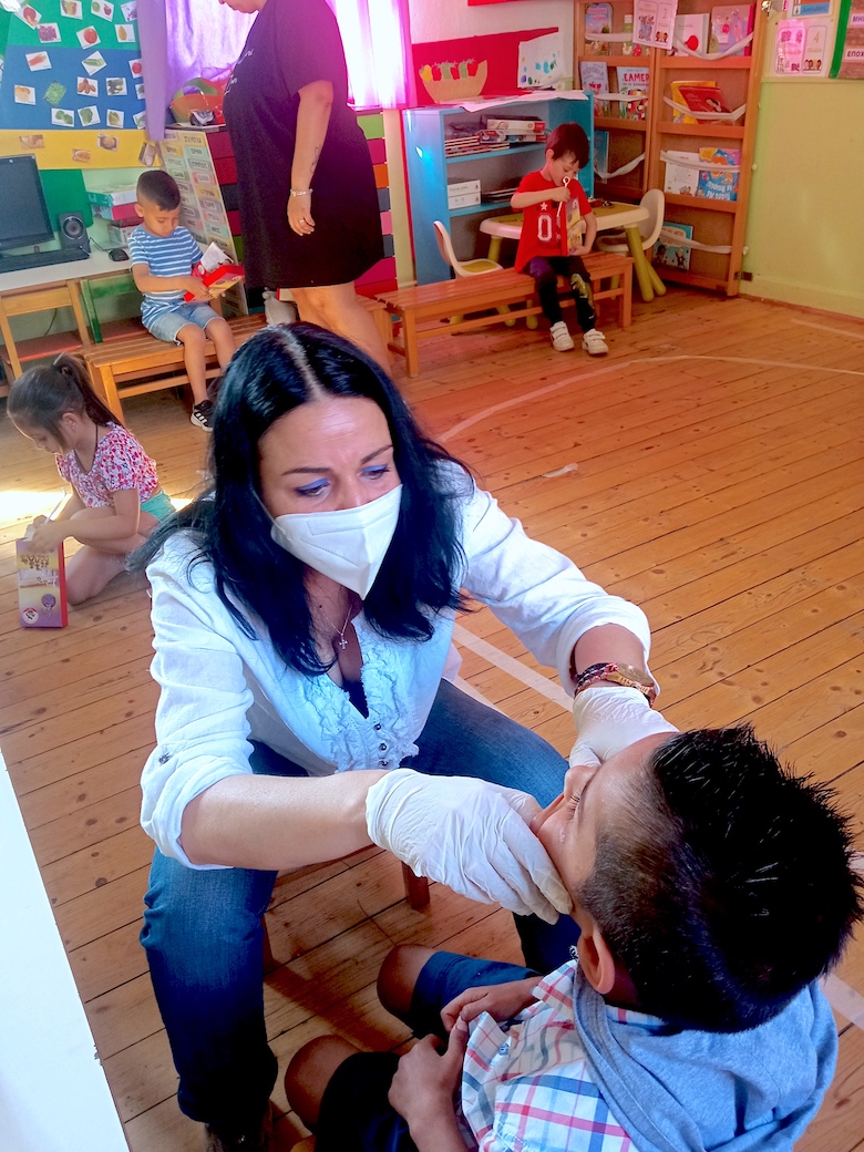 Οδοντιατρικό έλεγχος παιδιών σε συνεργασία με τον Σύλλογο Οδοντιάτρων
