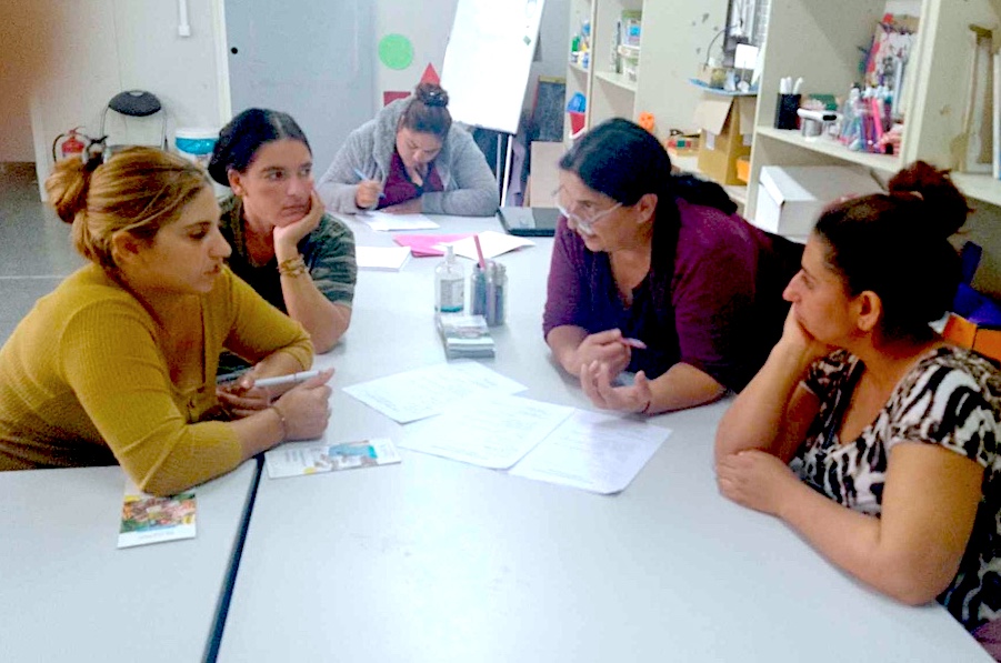 ΕΚΠΑ-Εκπαίδευση Γυναικών Ρομά στο Αλιβέρι