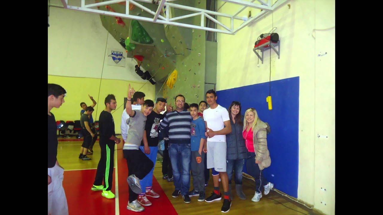 (2015) Επίσκεψη έφηβων ΡΟΜΑ σε Αθλητικό Κέντρο «ΑΔΑΜΟΠΟΥΛΟΣ» για αναρρίχηση